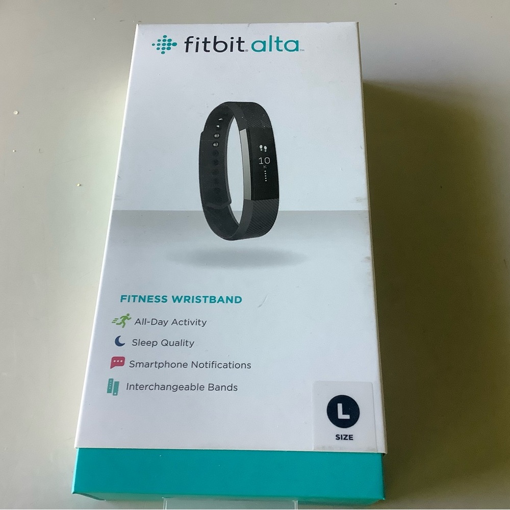 Fitbit Black Arm & Wristband Fitness Tracker and Extra Band